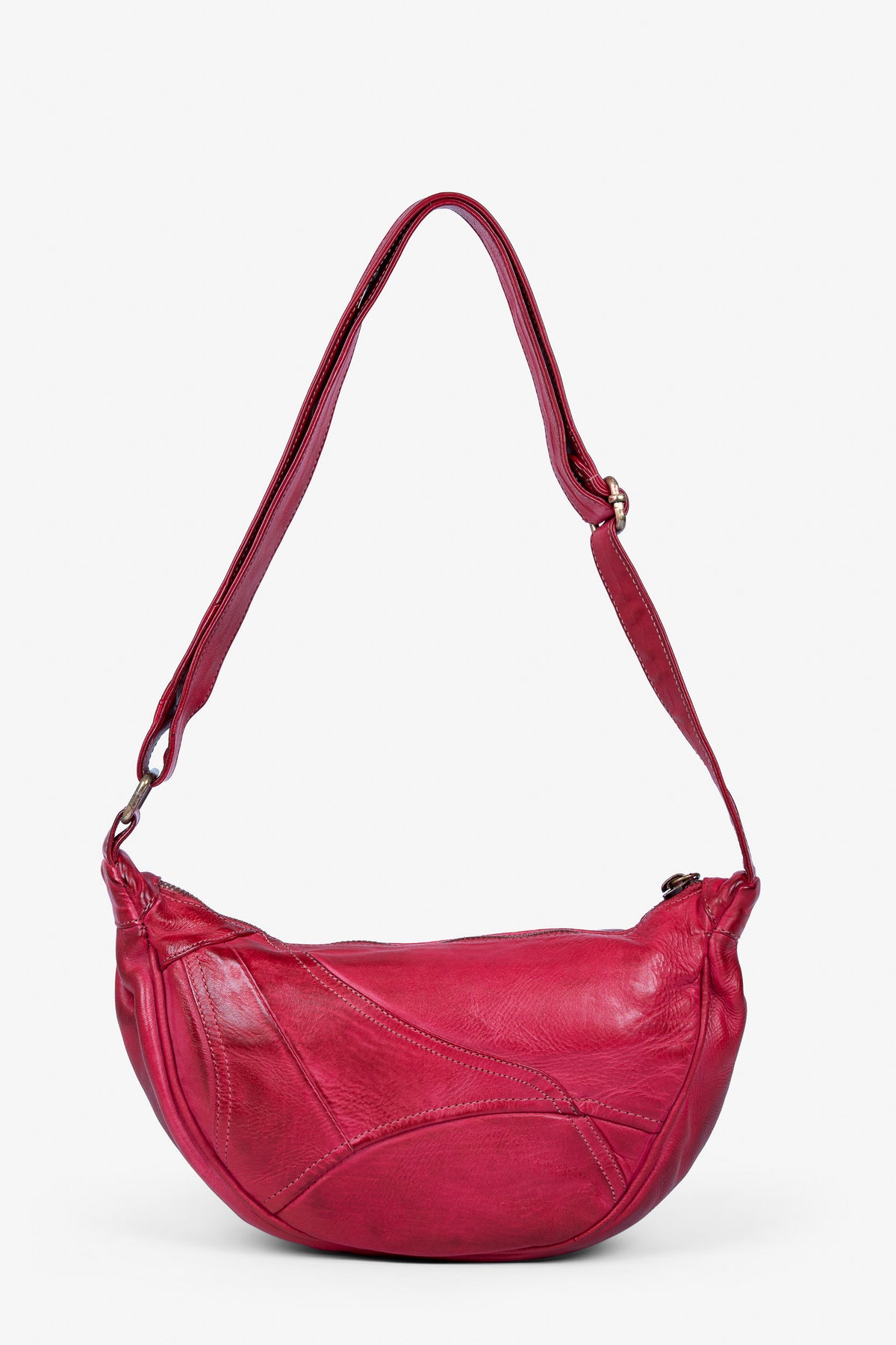 ROGNER „La Sofia“ – Kleine Premium-Ledertasche – Bordeaux