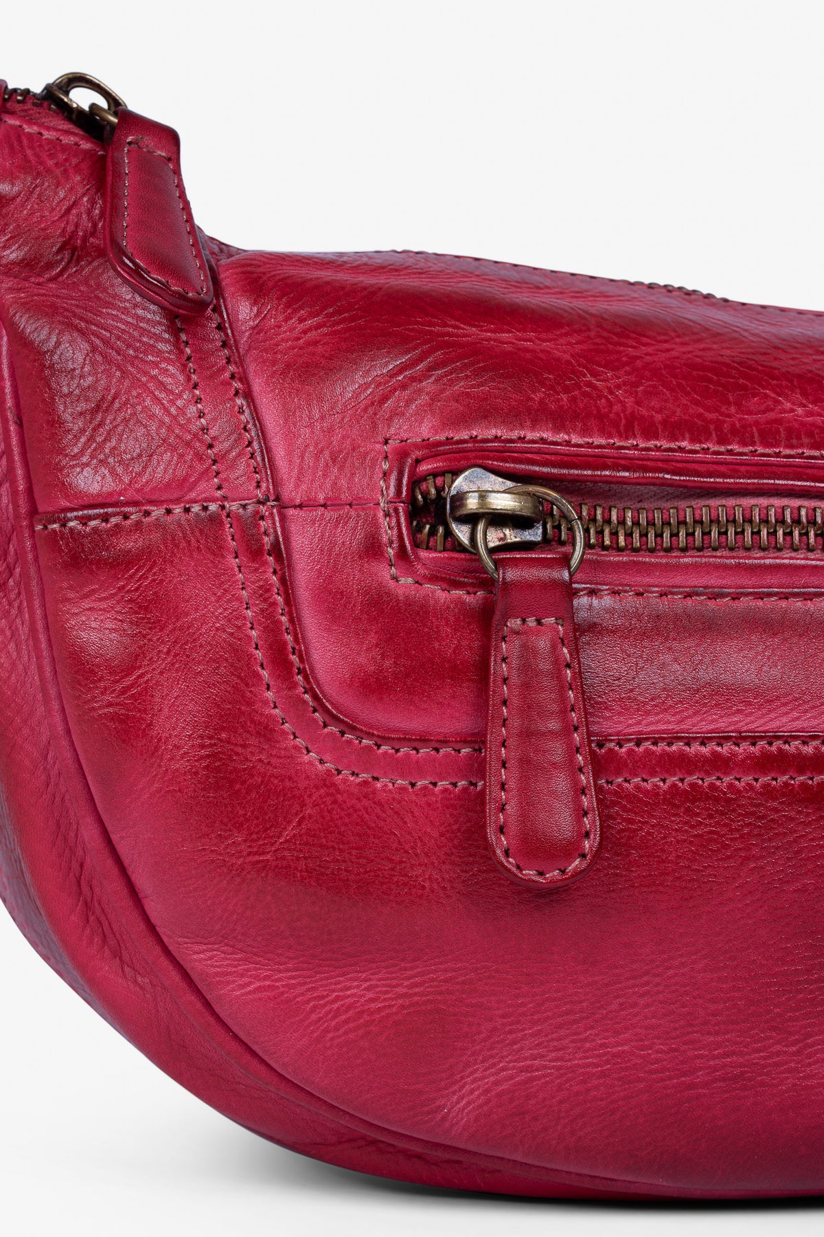 ROGNER „La Sofia“ – Kleine Premium-Ledertasche – Bordeaux