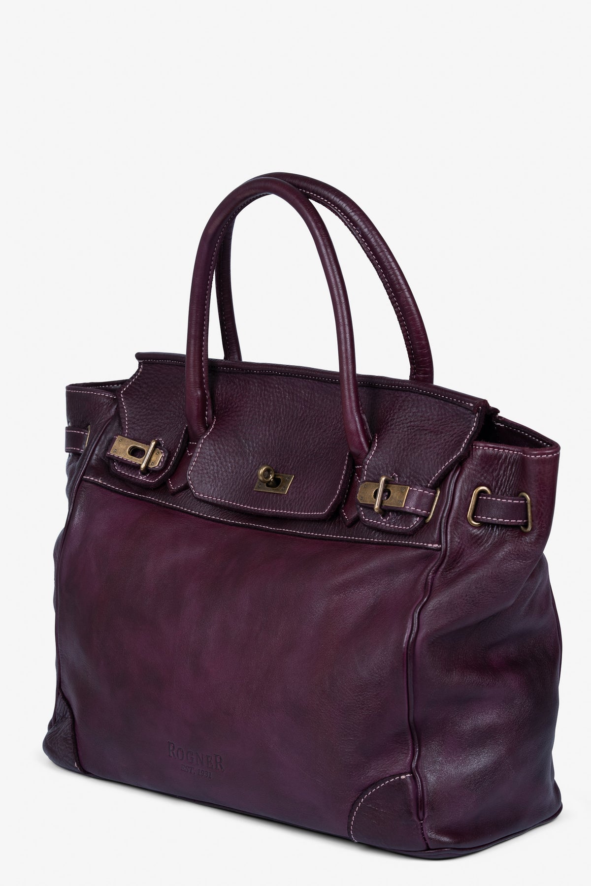 ROGNER “La Sofia” – Premium Alltagstasche für Damen – Bordeaux