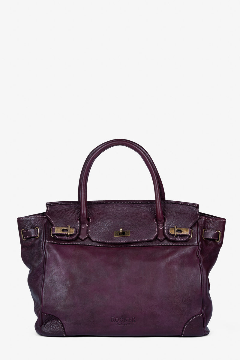 ROGNER “La Sofia” – Premium Alltagstasche für Damen – Bordeaux