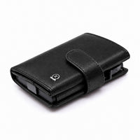ROGNER ClickWallet in Schwarz – Klickmechanik